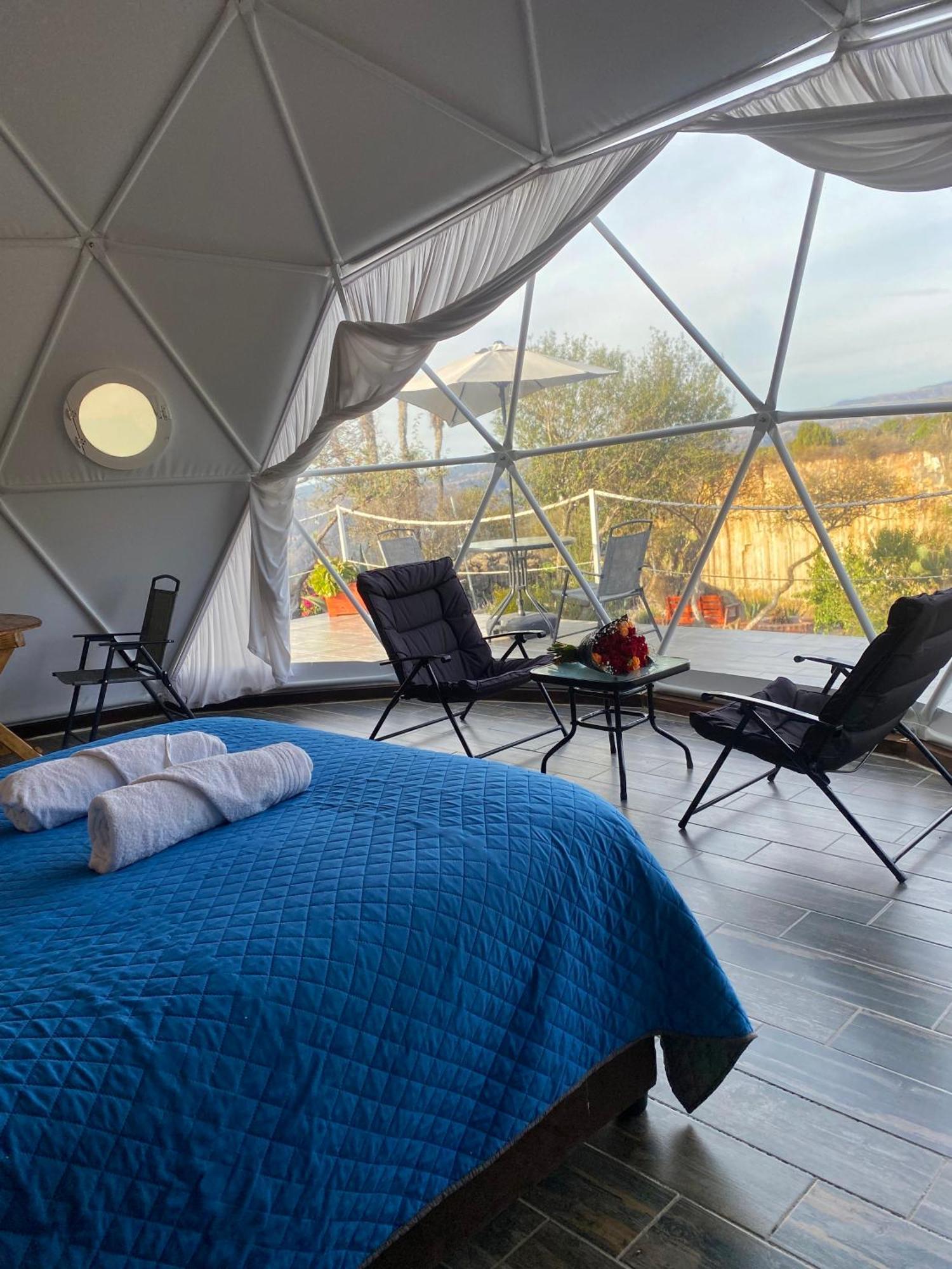 El Gato Glamping Con Vista A Prismas Basalticos Hotel Huasca de Ocampo Exterior photo